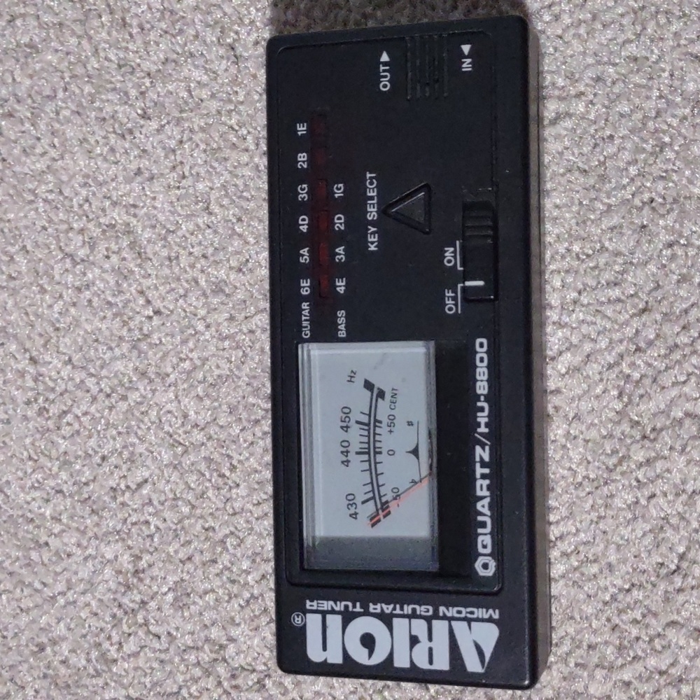 Vintage Arion Micon Guitar Tuner HU-8800